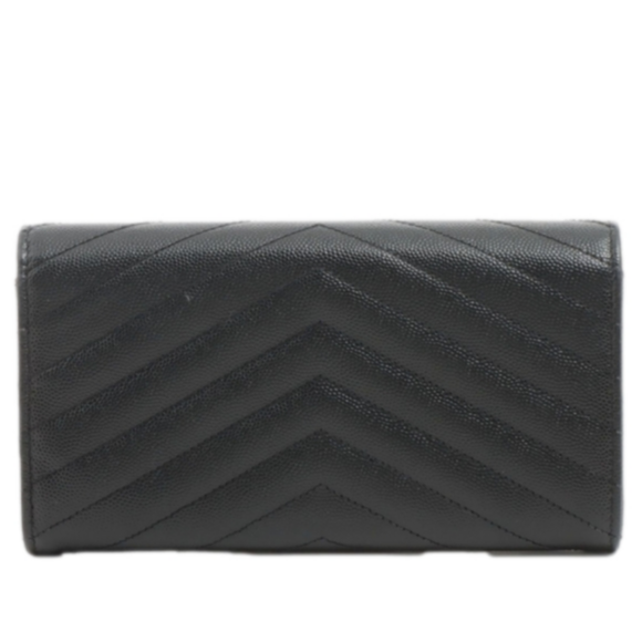 Authentic Saint Laurent Chevron Wallet - Picture 3 of 15